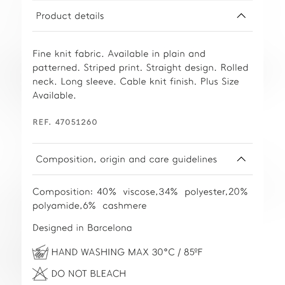 🔥Last 2🔥 MANGO Fine knit turtleneck - Picture 2 of 3